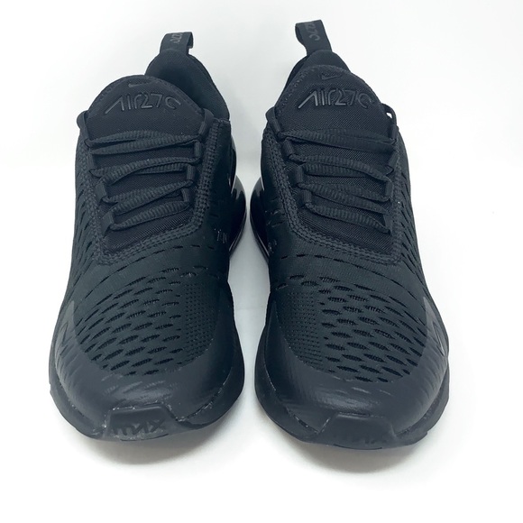 Nike Air Max 270 'Triple Black' GS Sizes - Picture 4 of 8
